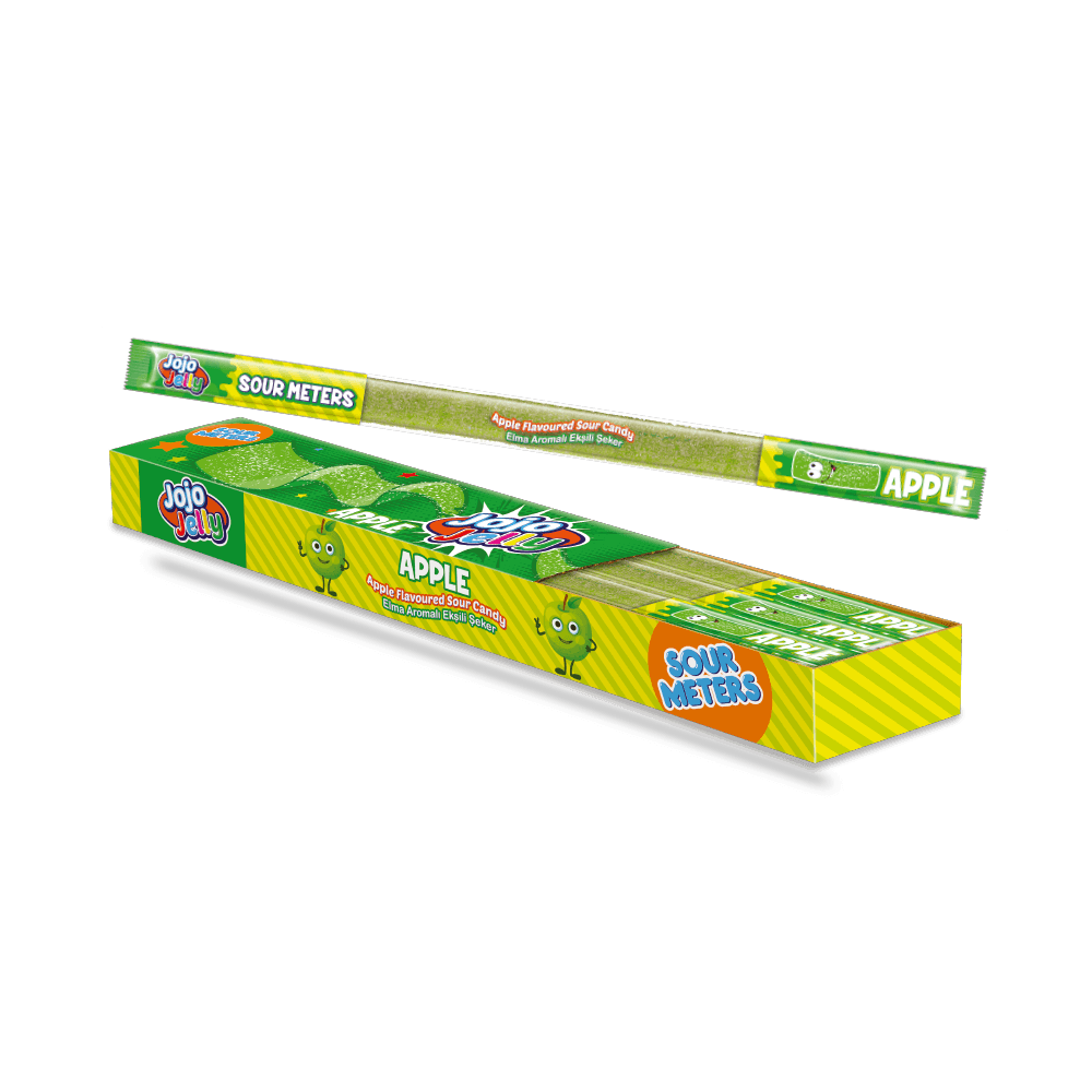Jojo Jelly Apple Sour Meters - Gaziantep Toptan Gıda